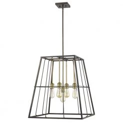 Charley 5-Light Oil-Rubbed Bronze Pendant by Acclaim Lighting