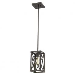 Brooklyn 1-Light Oil-Rubbed Bronze Pendant by Acclaim Lighting