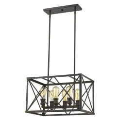 Brooklyn 6-Light Oil-Rubbed Bronze Pendant by Acclaim Lighting 13 Brooklyn 6-Light Oil-Rubbed Bronze Pendant by Acclaim Lighting -Acclaim Lighting store oil rubbed bronze acclaim lighting chandeliers in21125orb 44 1000