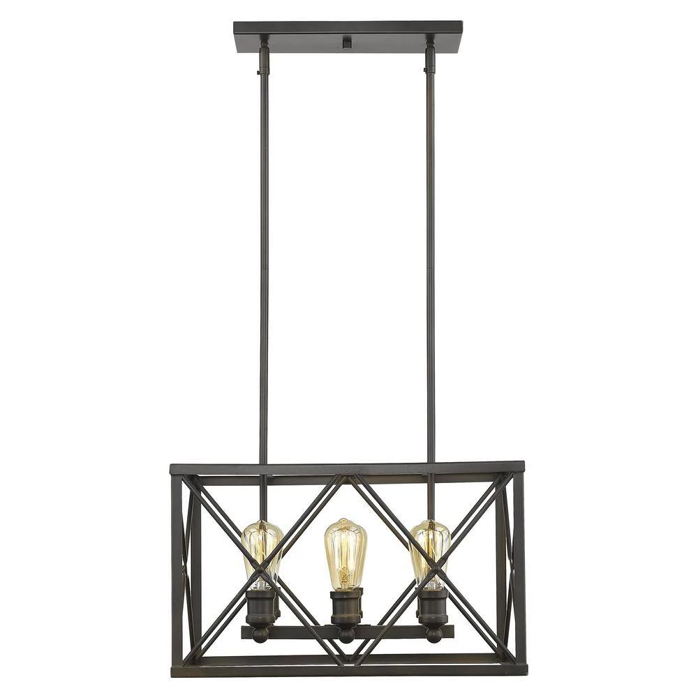 Brooklyn 6-Light Oil-Rubbed Bronze Pendant by Acclaim Lighting 5 Brooklyn 6-Light Oil-Rubbed Bronze Pendant by Acclaim Lighting - Image 3