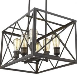 Brooklyn 6-Light Oil-Rubbed Bronze Pendant by Acclaim Lighting 14 Brooklyn 6-Light Oil-Rubbed Bronze Pendant by Acclaim Lighting -Acclaim Lighting store oil rubbed bronze acclaim lighting chandeliers in21125orb fa 1000