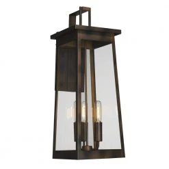 Alden 3-Light Oil-Rubbed Bronze Outdoor Wall Lantern by Acclaim Lighting -Acclaim Lighting store oil rubbed bronze acclaim lighting outdoor sconces 1222orb 76 1000
