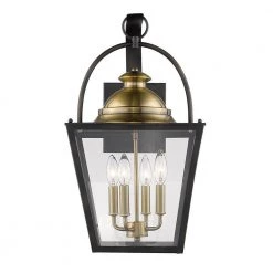 Savannah 4-Light Oil-Rubbed Bronze Outdoor Wall Light by Acclaim Lighting -Acclaim Lighting store oil rubbed bronze acclaim lighting outdoor sconces 1852orb 1f 1000