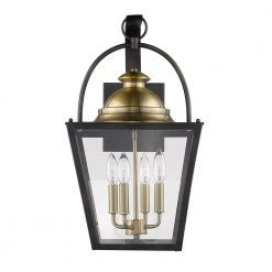 Savannah 4-Light Oil-Rubbed Bronze Outdoor Wall Light by Acclaim Lighting -Acclaim Lighting store oil rubbed bronze acclaim lighting outdoor sconces 1852orb 4f 1000