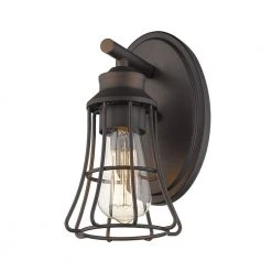 Piers 1-Light Oil-Rubbed Bronze Sconce by Acclaim Lighting