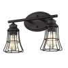 Piers 15-3/4 in. 2-Light Oil-Rubbed Bronze Vanity Light by Acclaim Lighting