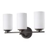 Poydras 3-Light Oil-Rubbed Bronze Vanity Light with Etched Glass Shades by Acclaim Lighting -Acclaim Lighting store oil rubbed bronze acclaim lighting vanity lighting in41337orb 64 1000