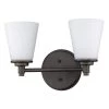 Conti 2-Light Oil-Rubbed Bronze Vanity Light with Etched Glass Shades by Acclaim Lighting -Acclaim Lighting store oil rubbed bronze acclaim lighting vanity lighting in41341orb 64 1000
