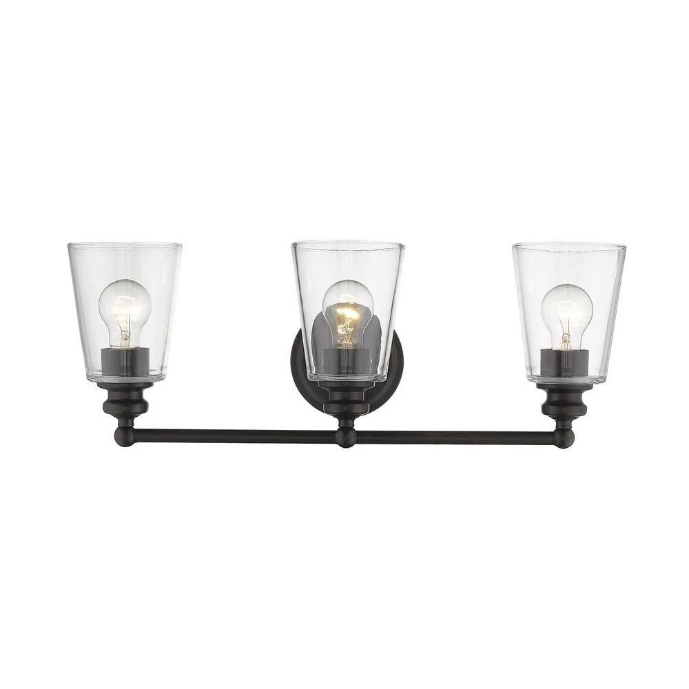 Ceil 3-Light Oil-Rubbed Bronze Vanity by Acclaim Lighting 4 Ceil 3-Light Oil-Rubbed Bronze Vanity by Acclaim Lighting - Image 2