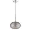Brielle 1-Light Oil-Rubbed Bronze Pendant with Textured Glass Shade by Acclaim Lighting -Acclaim Lighting store polished nickel acclaim lighting chandeliers in21194pn 64 1000