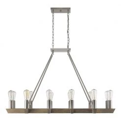 Finnick 12-Light Satin Nickel Chandelier by Acclaim Lighting -Acclaim Lighting store satin nickel acclaim lighting chandeliers in11061sn 4f 1000