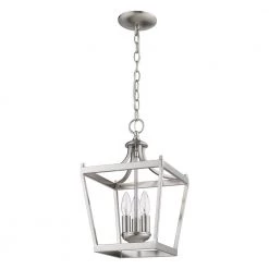 Kennedy 3-Light Satin Nickel Pendant by Acclaim Lighting -Acclaim Lighting store satin nickel acclaim lighting chandeliers in11132sn 1f 1000