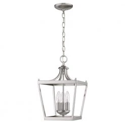 Kennedy 3-Light Satin Nickel Pendant by Acclaim Lighting