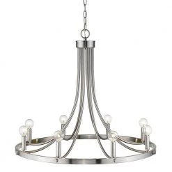 Sawyer 8-Light Satin Nickel Chandelier by Acclaim Lighting 13 Sawyer 8-Light Satin Nickel Chandelier by Acclaim Lighting -Acclaim Lighting store satin nickel acclaim lighting chandeliers in11151sn 44 1000