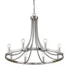 Sawyer 8-Light Satin Nickel Chandelier by Acclaim Lighting