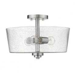 Rowe 15 in. 3-Light Satin Nickel Semi-Flush Mount by Acclaim Lighting 8 Rowe 15 in. 3-Light Satin Nickel Semi-Flush Mount by Acclaim Lighting -Acclaim Lighting store satin nickel acclaim lighting flush mount lights in61104sn 4f 1000