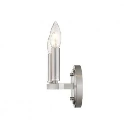 Sawyer 12 in. 2-Light Satin Nickel Vanity Light by Acclaim Lighting 9 Sawyer 12 in. 2-Light Satin Nickel Vanity Light by Acclaim Lighting -Acclaim Lighting store satin nickel acclaim lighting vanity lighting in41154sn 1f 1000