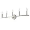 Sawyer 32 in. 5-Light Satin Nickel Vanity Light by Acclaim Lighting