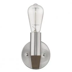 Finnick 1-Light Satin Nickel Sconce by Acclaim Lighting 8 Finnick 1-Light Satin Nickel Sconce by Acclaim Lighting -Acclaim Lighting store satin nickel acclaim lighting wall sconces in41062sn 4f 1000
