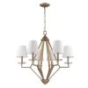 6-Light Washed Gold Chandelier by Acclaim Lighting -Acclaim Lighting store washed gold acclaim lighting chandeliers in11320wg 64 1000