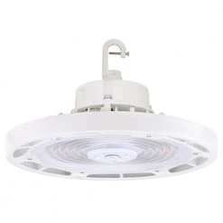 1 ft. 400-Watt Equivalent 150-Watt Integrated LED Dimmable White Round UFO High Bay Light Fixture CCT & Lumen Selectable by HALCO LIGHTING TECHNOLOGIES