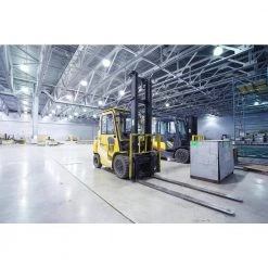 1.5 ft. 600-Watt Equivalent 200-Watt Integrated LED Dimmable White Round UFO High Bay Light Fixture CCT Lumen Selectable by HALCO LIGHTING TECHNOLOGIES -Acclaim Lighting store white halco lighting technologies high bay lights hrhb 200 cs u wh 30254 4f 1000