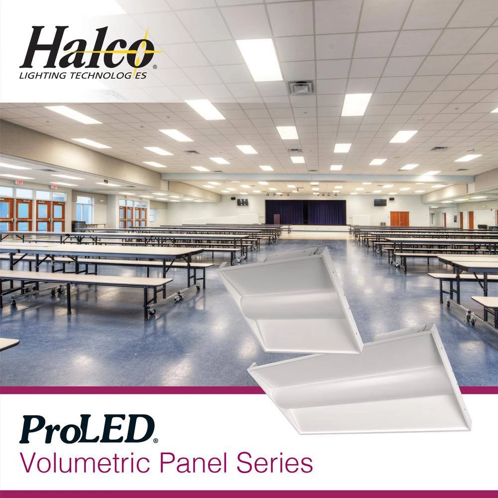 1 ft. x 4 ft. 2190- 4437 Lumens Volumetric Integrated LED White Panel Light, Wattage and CCT Selectable 3500/4000/5000K by HALCO LIGHTING TECHNOLOGIES 6 1 ft. x 4 ft. 2190- 4437 Lumens Volumetric Integrated LED White Panel Light, Wattage and CCT Selectable 3500/4000/5000K by HALCO LIGHTING TECHNOLOGIES - Image 4