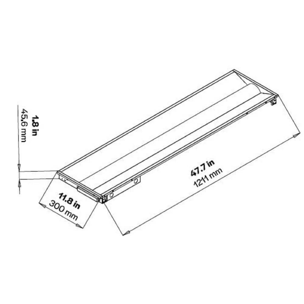 1 ft. x 4 ft. 2190- 4437 Lumens Volumetric Integrated LED White Panel Light, Wattage and CCT Selectable 3500/4000/5000K by HALCO LIGHTING TECHNOLOGIES 4 1 ft. x 4 ft. 2190- 4437 Lumens Volumetric Integrated LED White Panel Light, Wattage and CCT Selectable 3500/4000/5000K by HALCO LIGHTING TECHNOLOGIES - Image 2