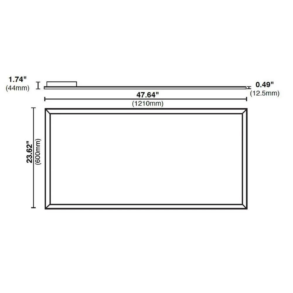 2 ft. x 4 ft. 128-Watt Equivalent White Integrated LED Flat Panel Light, Lumen and Color Selectable by HALCO LIGHTING TECHNOLOGIES 6 2 ft. x 4 ft. 128-Watt Equivalent White Integrated LED Flat Panel Light, Lumen and Color Selectable by HALCO LIGHTING TECHNOLOGIES - Image 4
