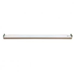 48 in. 50-Watt Max T8 LED Ready White Linear Strip Light Fixture (1-Pack) by HALCO LIGHTING TECHNOLOGIES