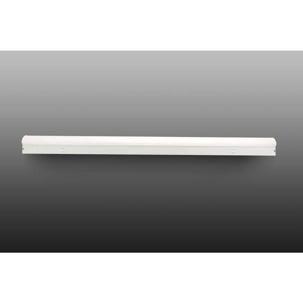 4 ft. 64-Watt Equivalent 6997lm Integrated LED White Linear Strip Light 120-277V Selectable Lumen Watt 3500/4000/5000K by HALCO LIGHTING TECHNOLOGIES 6 4 ft. 64-Watt Equivalent 6997lm Integrated LED White Linear Strip Light 120-277V Selectable Lumen Watt 3500/4000/5000K by HALCO LIGHTING TECHNOLOGIES - Image 4