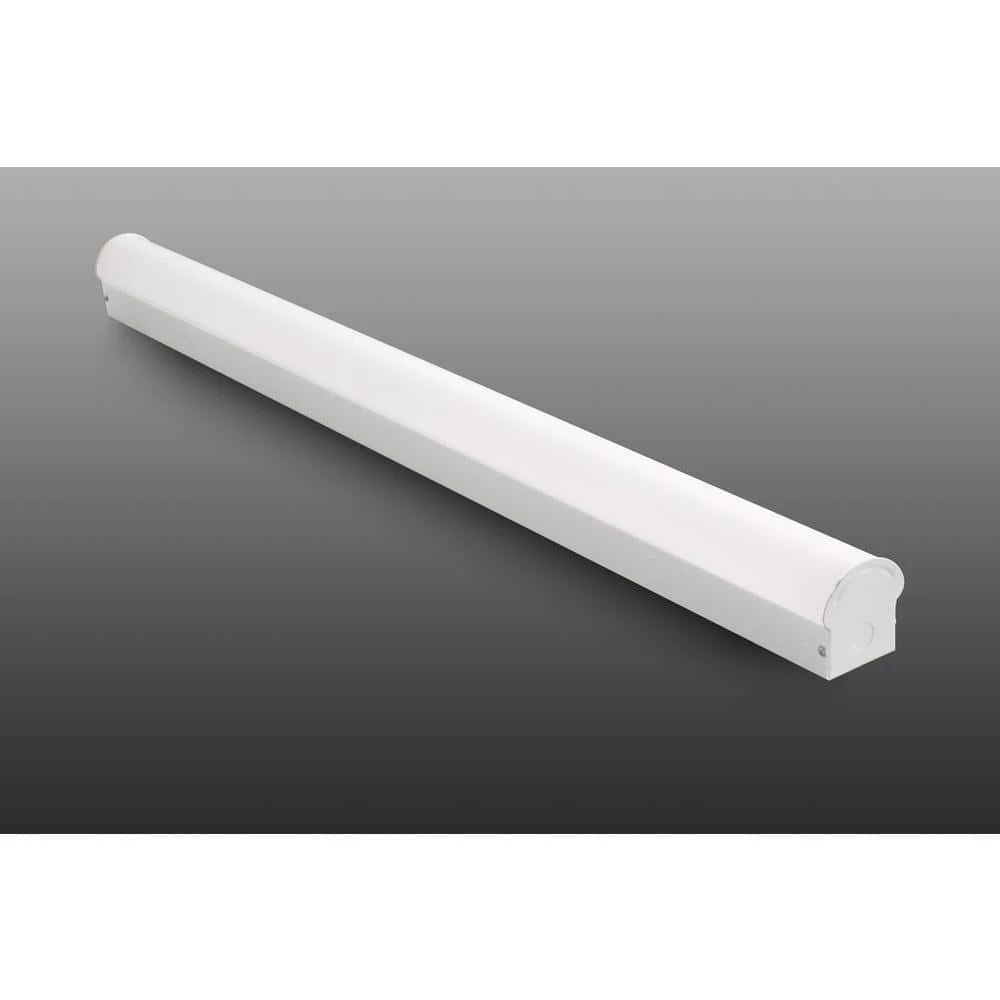 4 ft. 64-Watt Equivalent 6997lm Integrated LED White Linear Strip Light 120-277V Selectable Lumen Watt 3500/4000/5000K by HALCO LIGHTING TECHNOLOGIES 5 4 ft. 64-Watt Equivalent 6997lm Integrated LED White Linear Strip Light 120-277V Selectable Lumen Watt 3500/4000/5000K by HALCO LIGHTING TECHNOLOGIES - Image 3