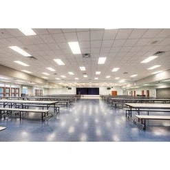 2 ft. x 4 ft 128-Watt Equivalent White Edge-Lit Flat Panel Integrated LED Drop Ceiling Troffer Daylight 5000K 81968 by HALCO LIGHTING TECHNOLOGIES -Acclaim Lighting store white halco lighting technologies troffers 24epl50 850 led 81968 4f 1000