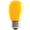 11-Watt Equivalent 1.4-Watt S14 Dimmable LED Sign Light Bulb Yellow IP65 Wet Location (25-Pack) 80521 by HALCO LIGHTING TECHNOLOGIES